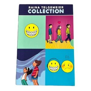 Raina Telgemeier Collection & Guts Book (5 Books)